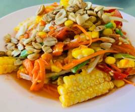 ตำข้าวโพด
