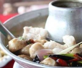 ต้มยำปลากดคังหม้อไฟ