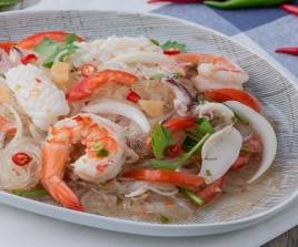 ยำวุ้นเส้นทะเล